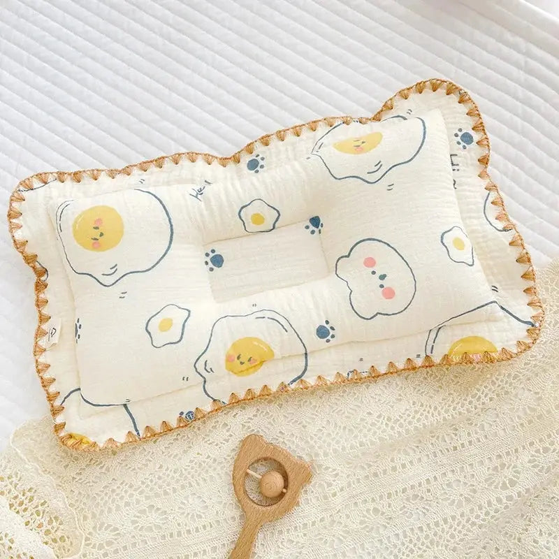 Le Caneton Baby & Toddler Pillow Made of Soft Muslin