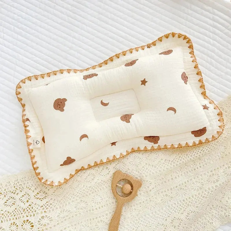 Le Caneton Baby & Toddler Pillow Made of Soft Muslin