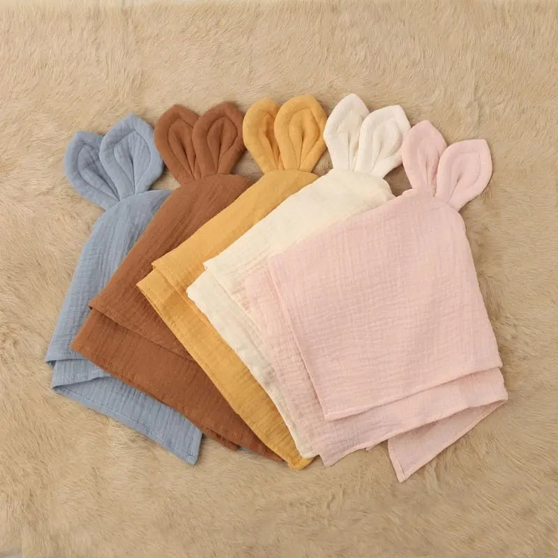 Cute Bunny Shape Soothing Appease Towel / Toy