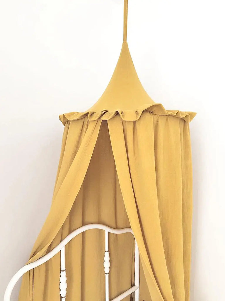 Premium Muslin Cotton Hanging Canopy for Baby Nursery