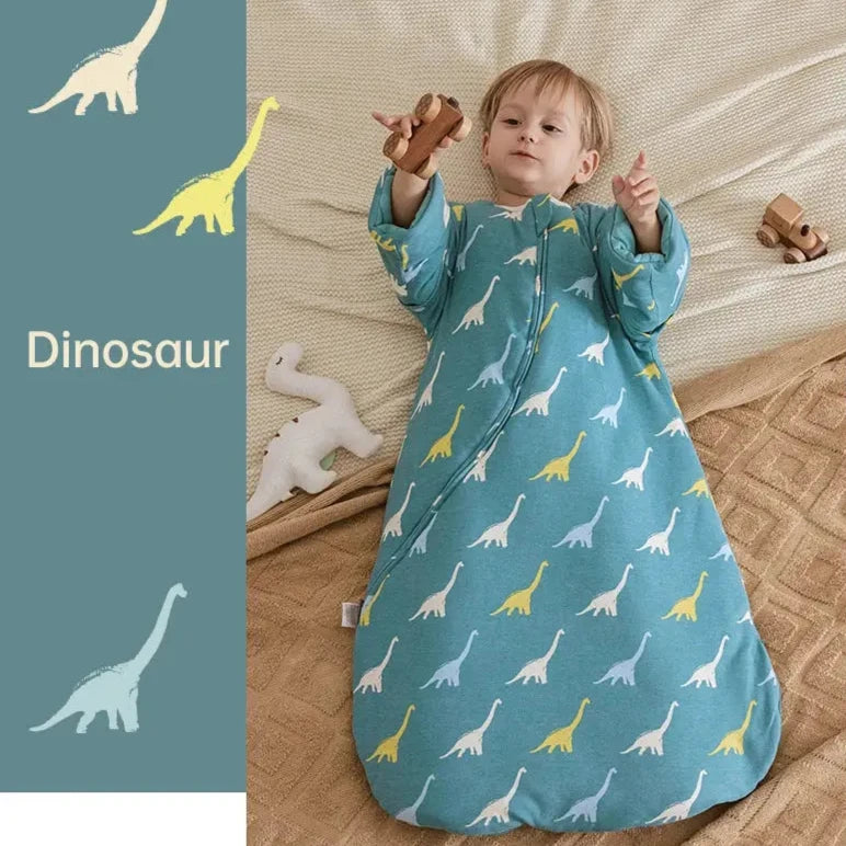 Le Caneton Sleeping Bag for 0-24M Babies with Removable Sleeves, 2.5Tog (for Autumn & Spring)