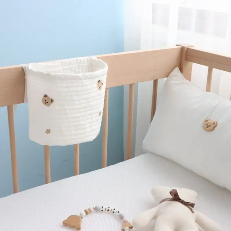 Hanging Baby Crib Storage Bag & Organizer