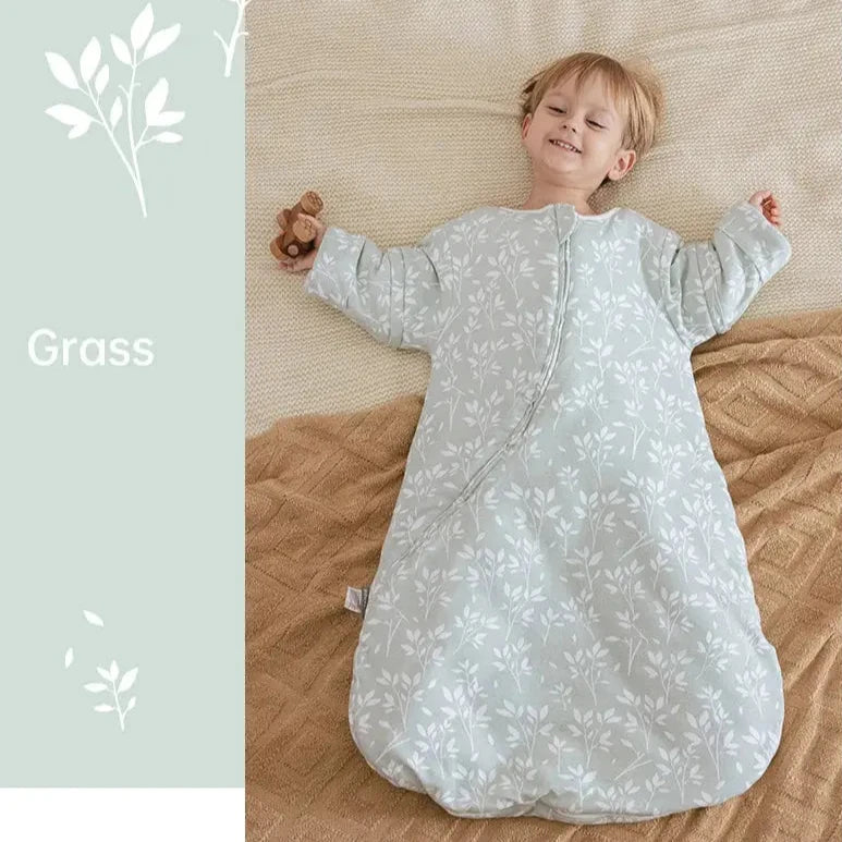 Le Caneton Thick and Warm Sleeping Bag for 0-24M Babies with Removable Sleeves (3.5Tog)