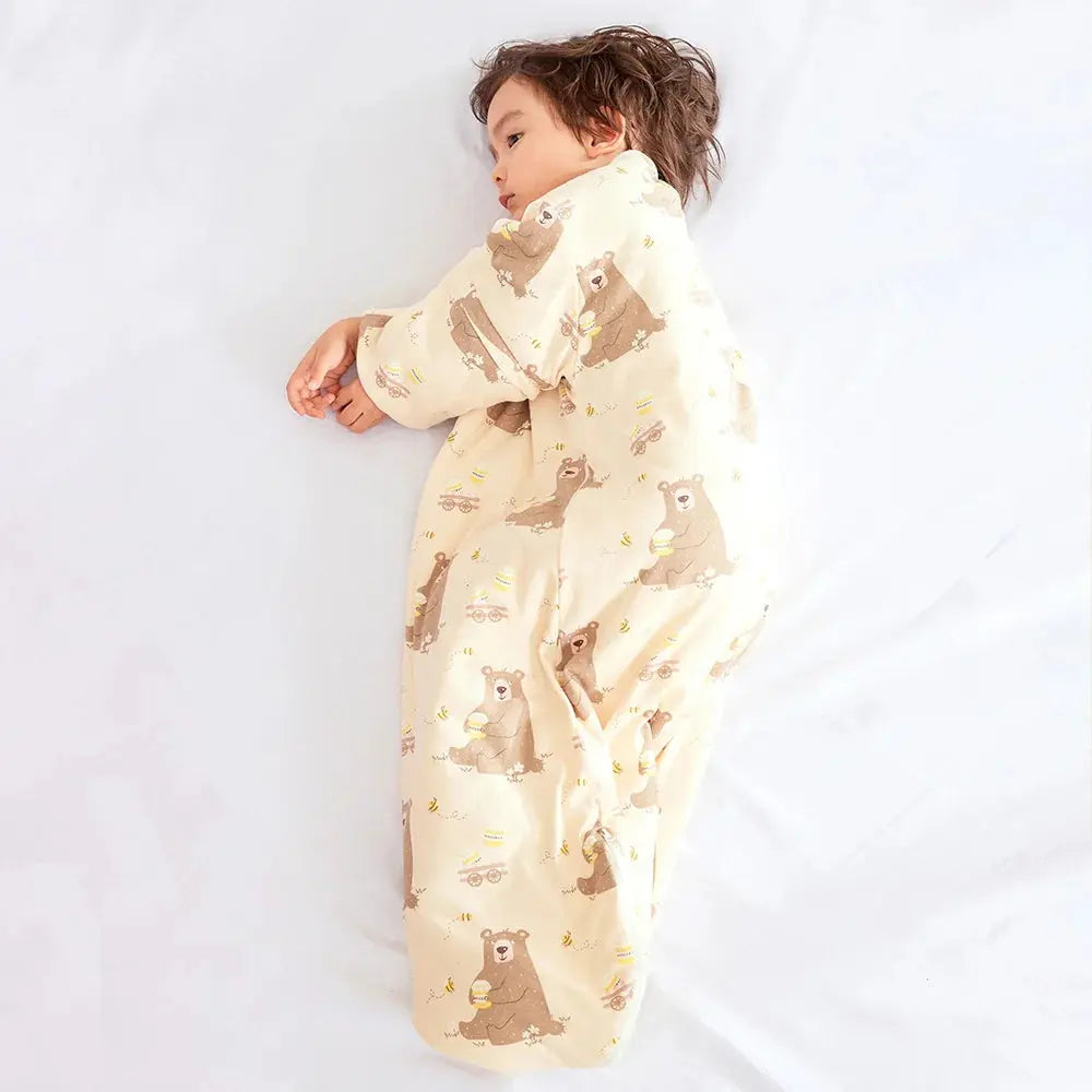 Le Caneton Winter Sleeping Bag for 3-24M Babies with Removable Sleeves (3.5Tog)