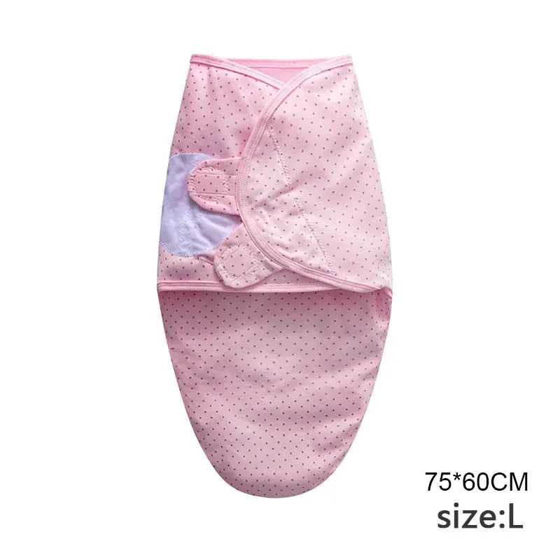 100% Cotton Cocoon Swaddle Wrap for 0-6 Months Baby