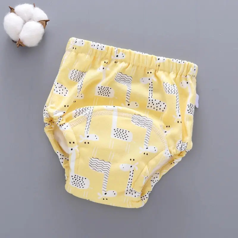 6 Layer Cotton Reusable Baby Training Pants
