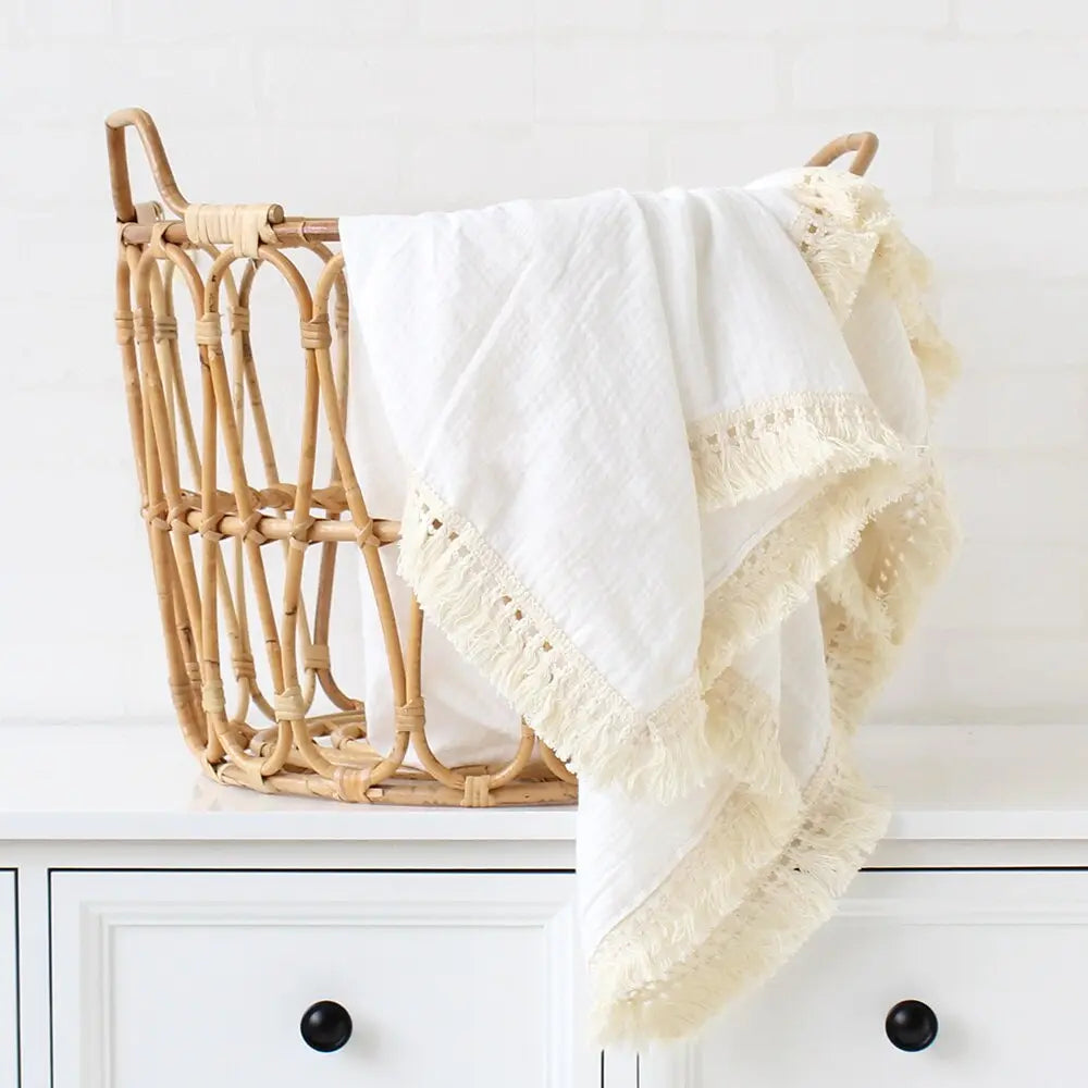 Double Gauze Swaddle Blanket / Bath Towel