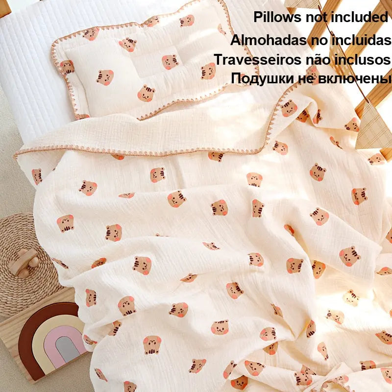 Extra Soft & Breathable Muslin Cotton Baby Blanket