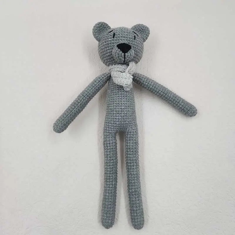 Handmade Crochet Knit Soft Teddy Bear Toy