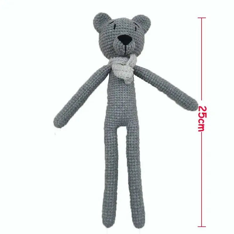 Handmade Crochet Knit Soft Teddy Bear Toy