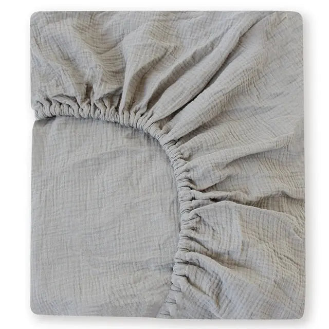 Organic Cotton Fitted Baby Bed Sheet