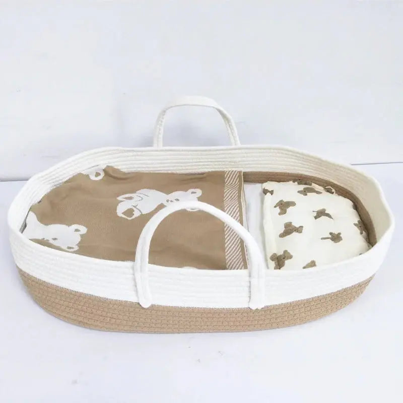 Portable Newborn Changing Basket
