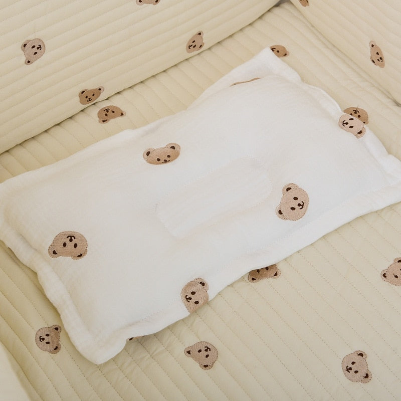 Multifunctional & Breathable Soft Muslin Baby Pillow