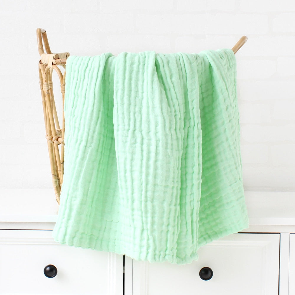 Soft Muslin Baby Blanket / Bath Towel
