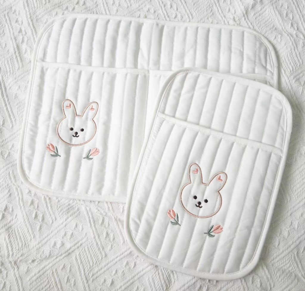 Embroidered Hanging Storage Pockets for Baby Crib & Stroller