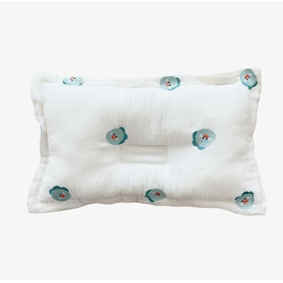 Head Shaping Baby Pillow from Soft Muslin Cotton