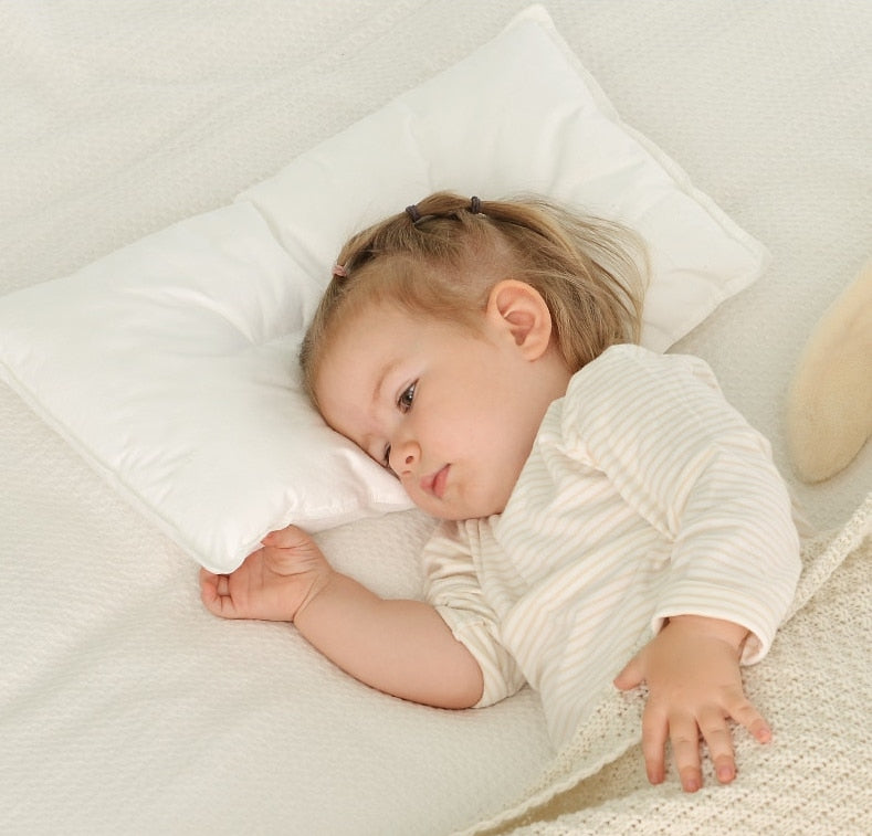 Soft & Washable Ergonomic Anti-Mite Pillow for Toddlers