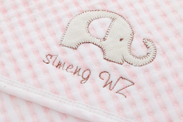 Soft Cotton Receiving Blanket for Newborn Baby