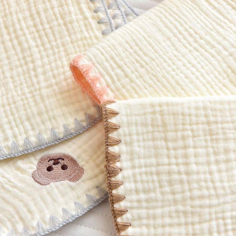 Extra Soft Muslin Cotton Baby Pillow Pad, Burp Cloth, Flat Pillow