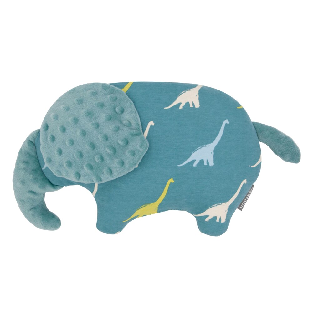 Cute Elephant Shape Baby Pillow and Soft Doudou Toy