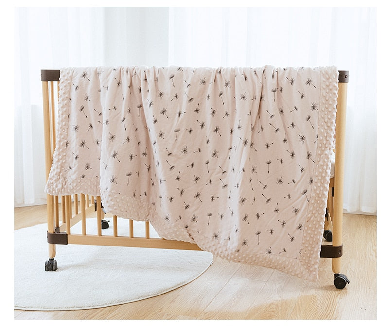 Soft and Warm Double Sided Baby Blanket, 120x150cm