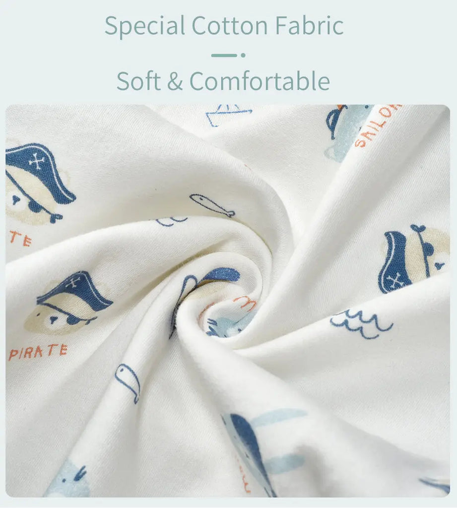 Soft Cotton Sleep Sack & Hat Baby Set