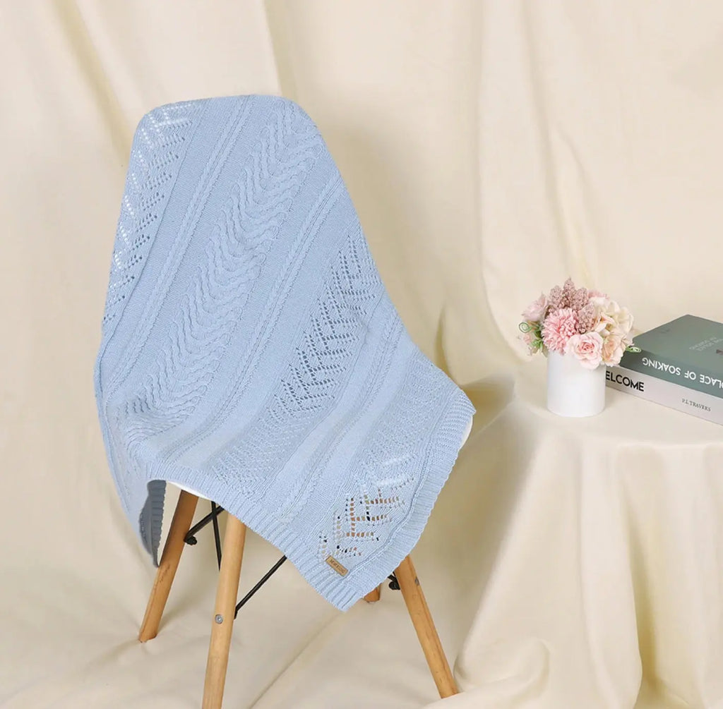Soft and Light Knit Baby Blanket